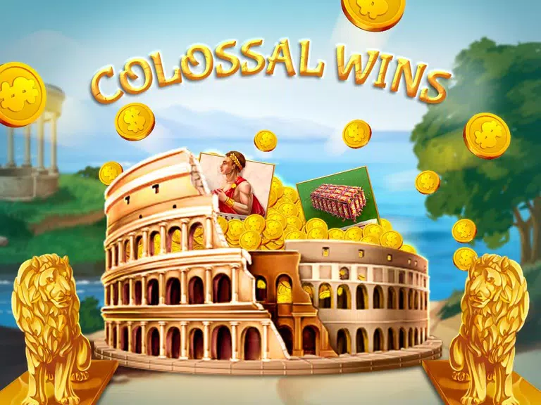 Rome Slots Casino Machine  Screenshot 3