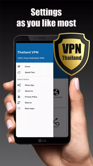 Thailand VPN 2020 – Free Thailand IP VPN Proxy  Screenshot 4