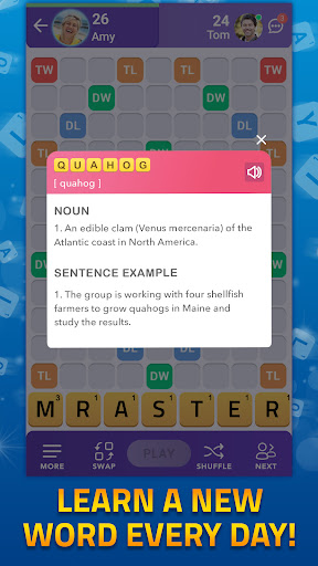 Word Wars - Online word scramble board games  Screenshot 1