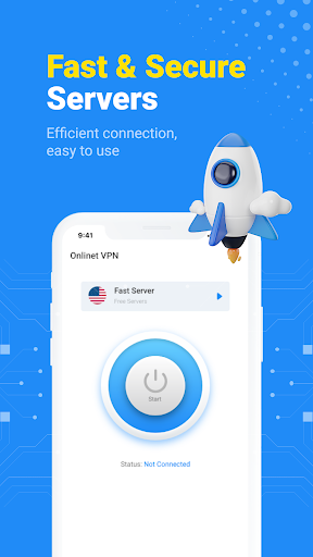 Onlinet VPN - Fast&Secure  Screenshot 1