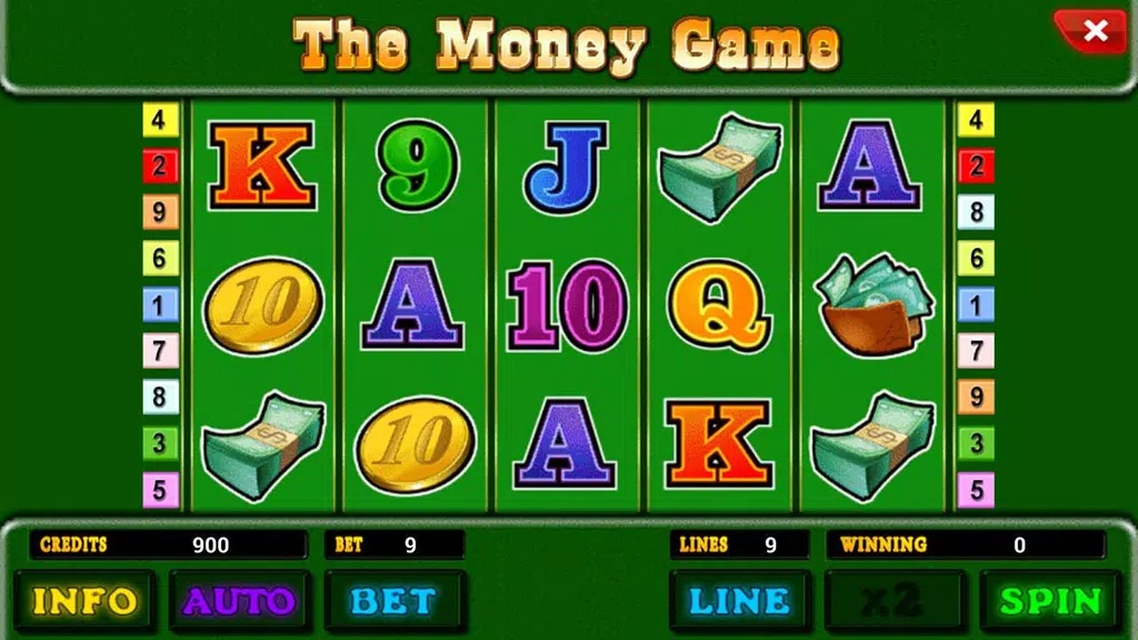 The Money Game slot  Screenshot 1