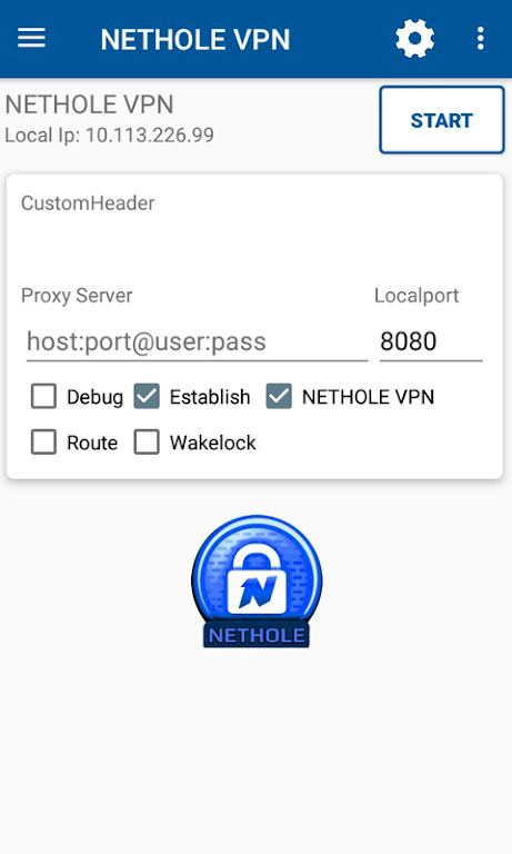 Nethole VPN  Screenshot 3