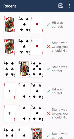 Blackjack Joe Strategy Trainer  Screenshot 3