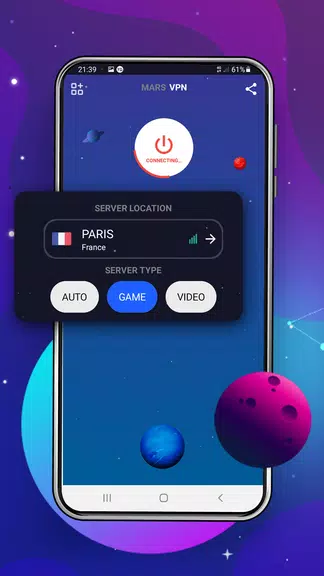 Free VPN Mars VPN: Fast Secure  Screenshot 4