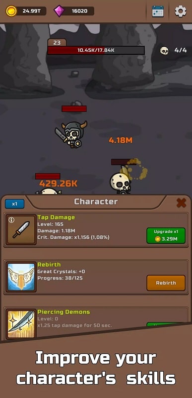 Tap Dungeon: RPG Idle Clicker  Screenshot 1