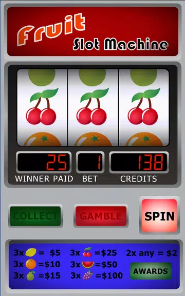 Fruit Machine  Screenshot 1