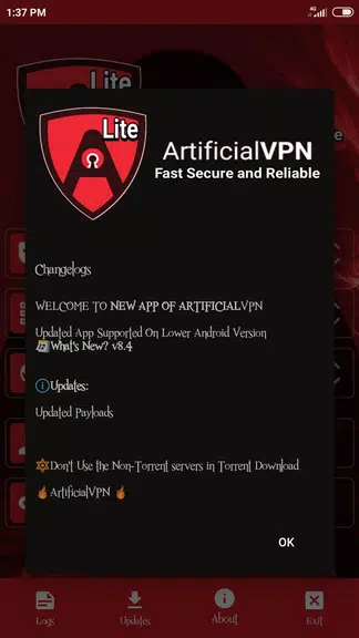 ArtificialVPN New Lite  Screenshot 4