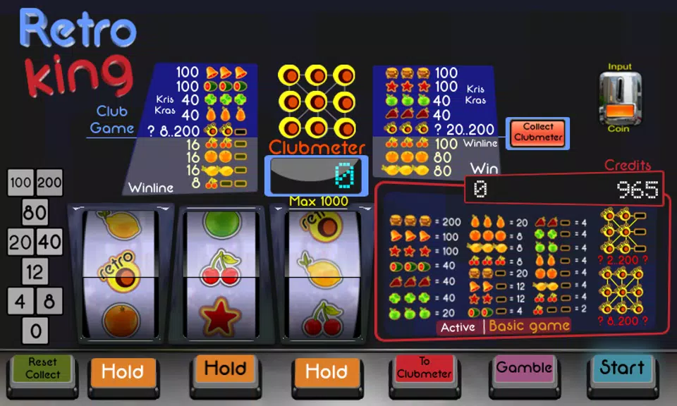 Retro King slot machine  Screenshot 3