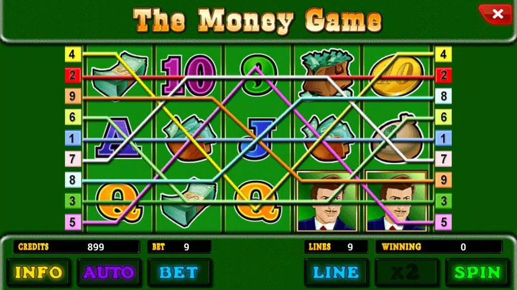 The Money Game slot  Screenshot 2