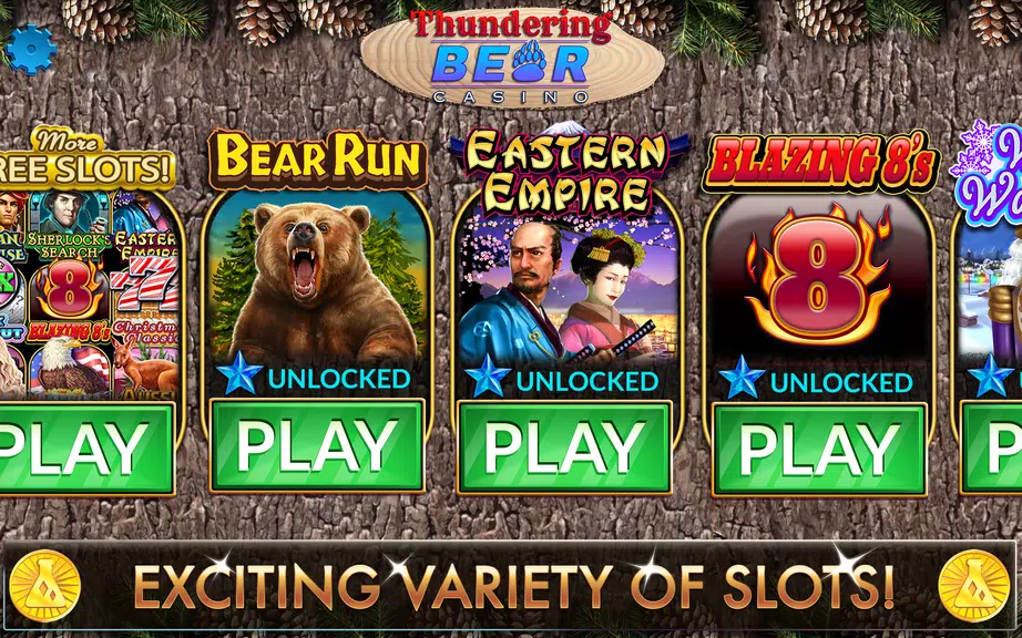 Thundering Bear Slots  Screenshot 2