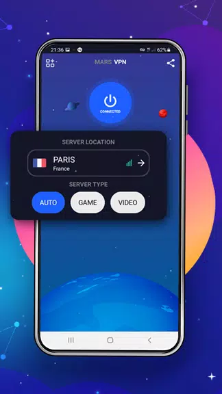 Free VPN Mars VPN: Fast Secure  Screenshot 3