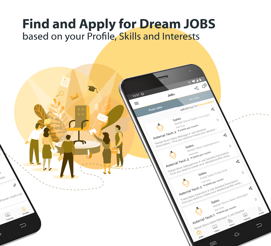 JobPin: Create Resume, Search Jobs, Learn Skills  Screenshot 4