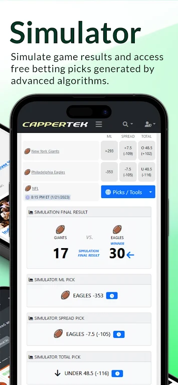 CapperTek Sports Betting Tools  Screenshot 3