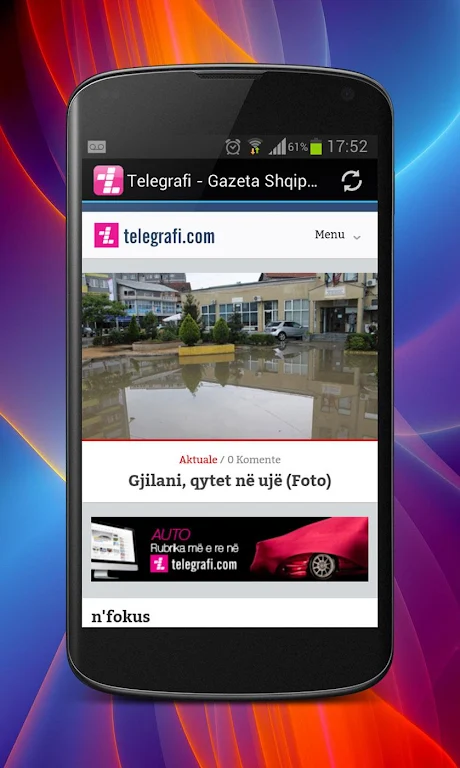 Telegrafi - Gazeta Shqiptare  Screenshot 1