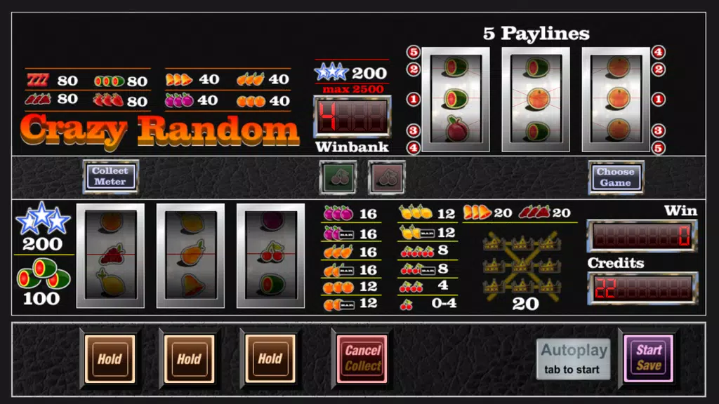 slot machine crazy random  Screenshot 4