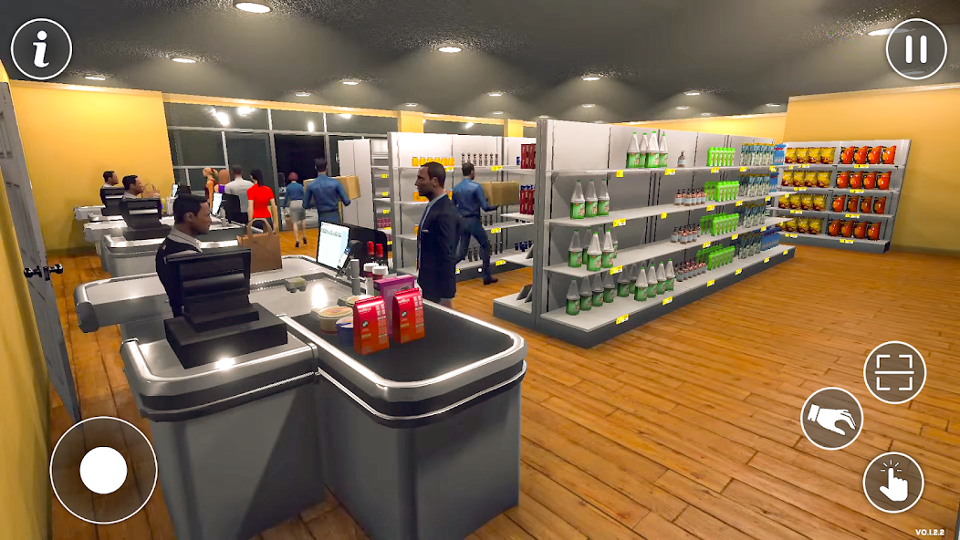 Supermarket Cashier Games 3D Mod  Screenshot 4