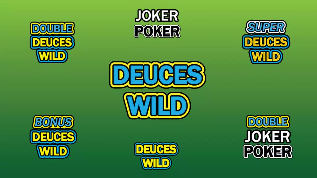 Deuces Wild Poker OFFLINE FREE  Screenshot 2