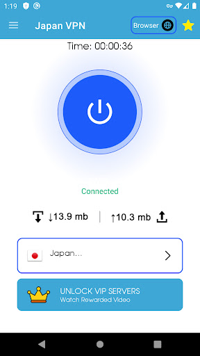 Japan VPN Pro : VPN For Japan  Screenshot 1