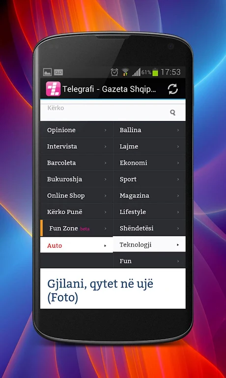 Telegrafi - Gazeta Shqiptare  Screenshot 4