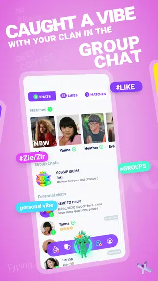 XOXO: Chat, Play, Make Friends  Screenshot 2