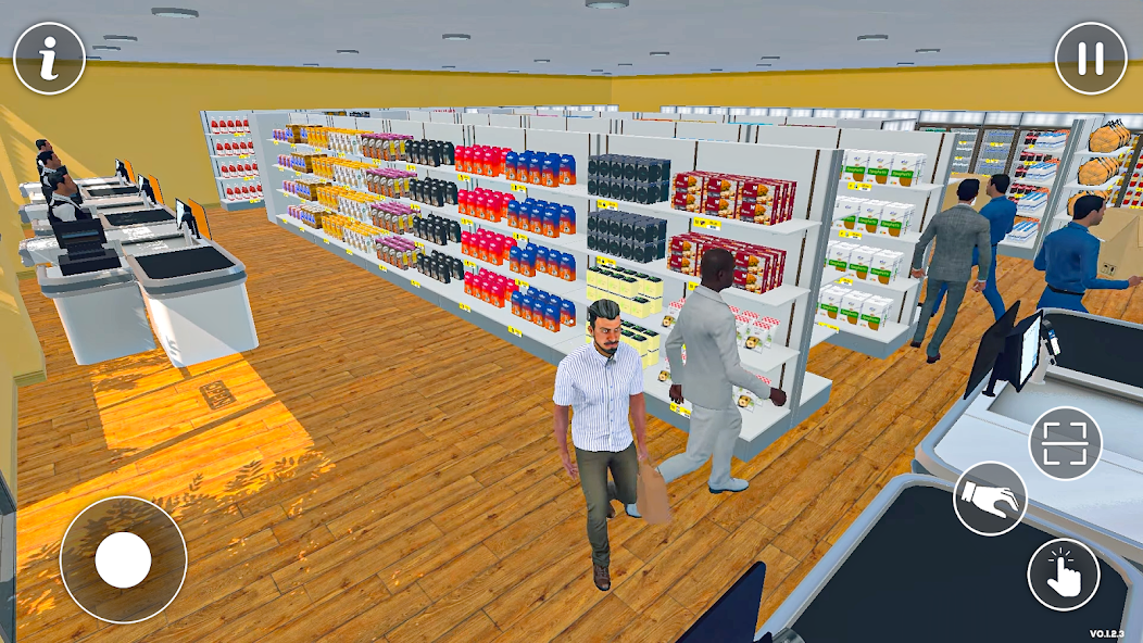 Supermarket Cashier Games 3D Mod  Screenshot 3