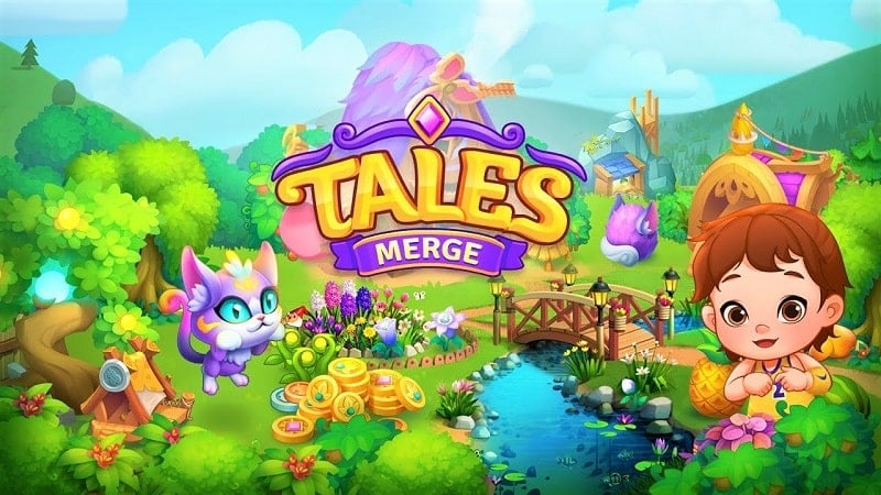 Merge Tales – Merge 3 Puzzles  Screenshot 1