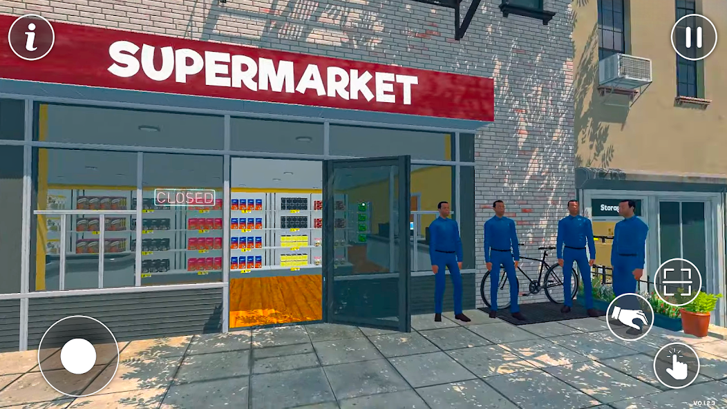 Supermarket Cashier Games 3D Mod  Screenshot 1