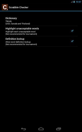 Scrabble Checker  Screenshot 2