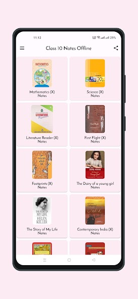 Class 10 Notes Offline Mod  Screenshot 1