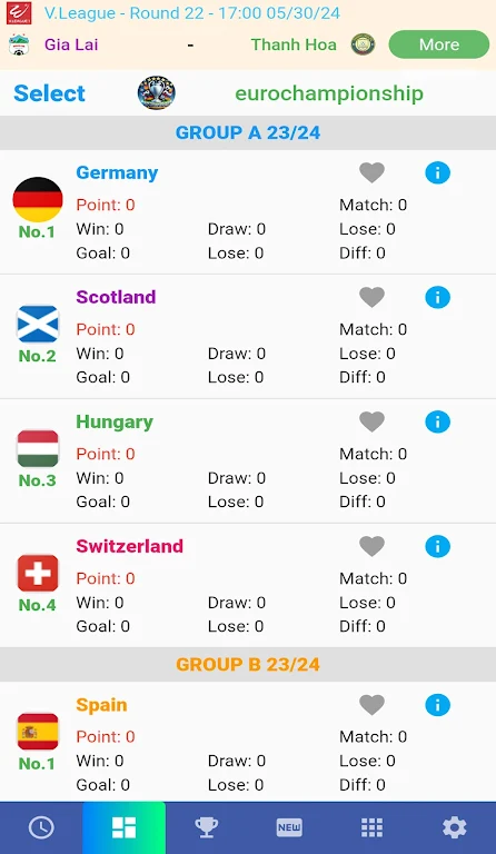 Euro Matches 2024  Screenshot 2