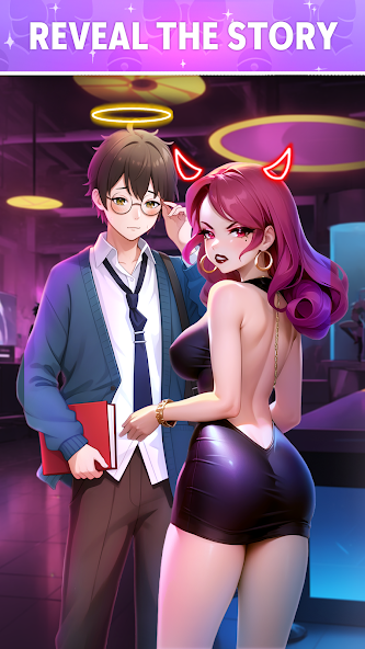 Anime Dating Sim: 18+ Stories Mod  Screenshot 1