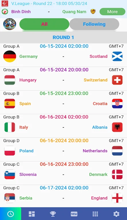 Euro Matches 2024  Screenshot 1