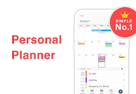 Simple Calendar - easy planner Mod  Screenshot 1