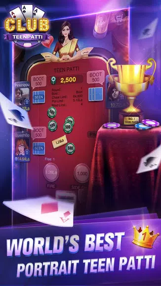 Teen Patti CLUB (3 Patti CLUB)  Screenshot 1