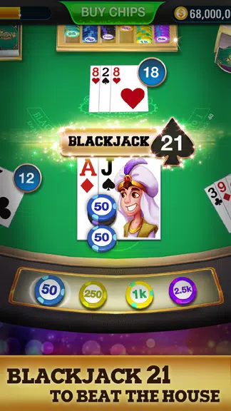 Blackjack 21 - Black Jack Game  Screenshot 2