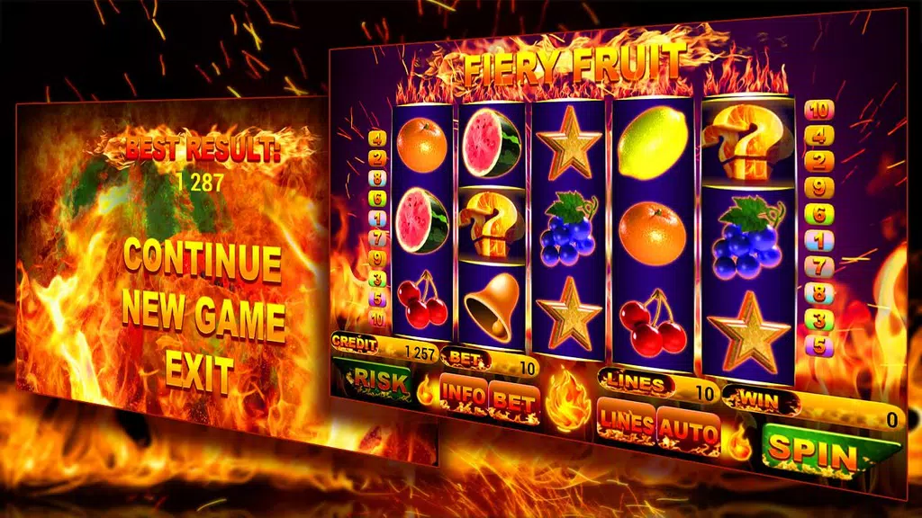 Fiery Fruit Slot  Screenshot 1