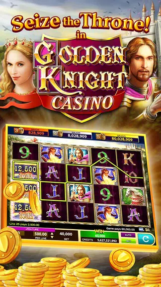 Golden Knight Casino – Mega Wi  Screenshot 1