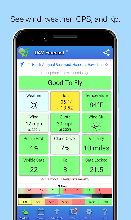 UAV Forecast  Screenshot 1