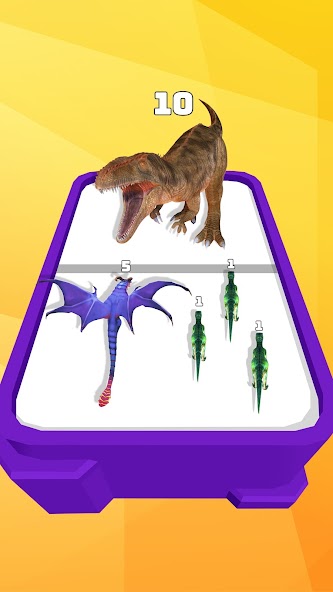 Merge Dinosaurs Battle Fight Mod  Screenshot 3