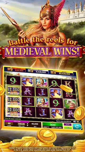 Golden Knight Casino – Mega Wi  Screenshot 2