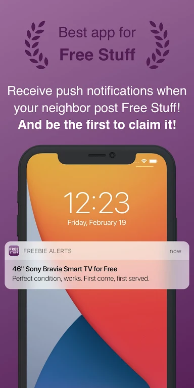 Freebie Alerts: Free Stuff App  Screenshot 1