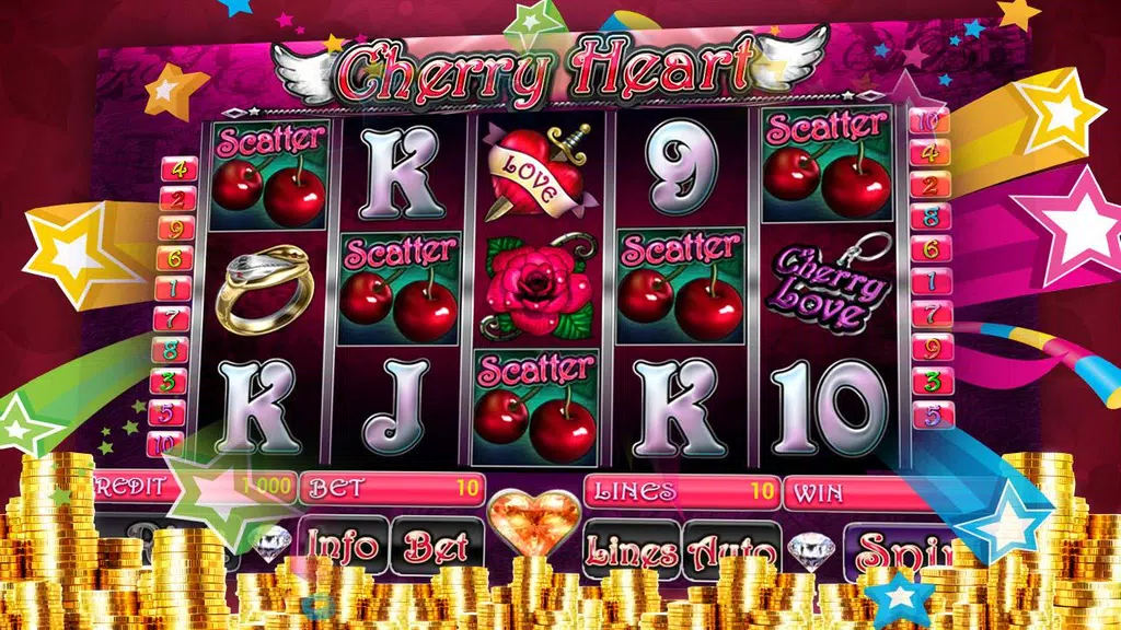 Cherry Heart slot  Screenshot 1