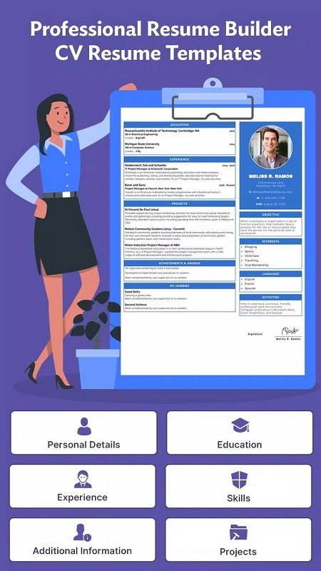 Professional Resume Builder  Screenshot 2