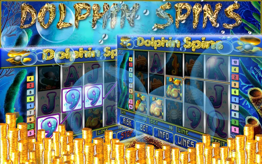 Dolphin Spins Slot  Screenshot 3