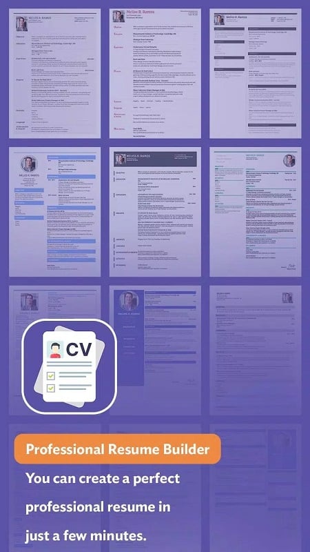 Professional Resume Builder  Screenshot 1