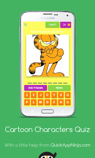 Cartoon Characters Quiz  Screenshot 4