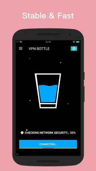 VPN BOTTLE - Free Security Unblock Shield Proxy  Screenshot 2