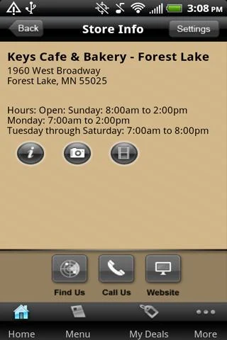 Keys Cafe & Bakery Forest Lake  Screenshot 3