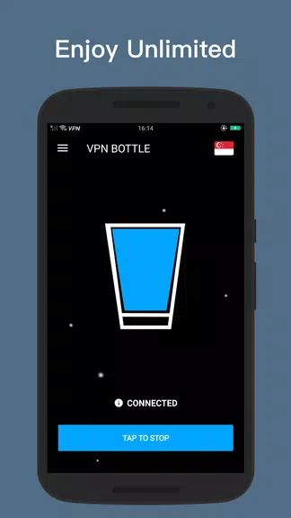 VPN BOTTLE - Free Security Unblock Shield Proxy  Screenshot 3