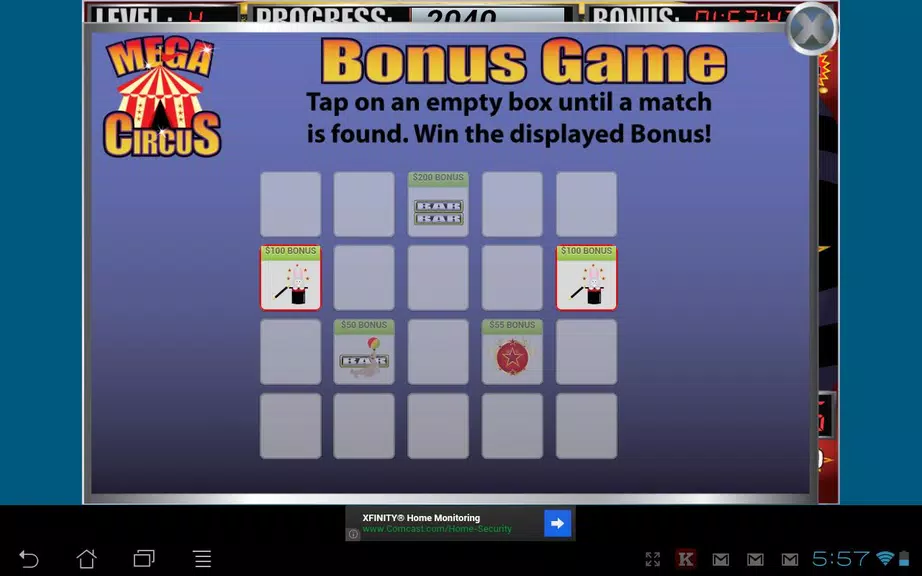 Mega Circus Slot Machine  Screenshot 4